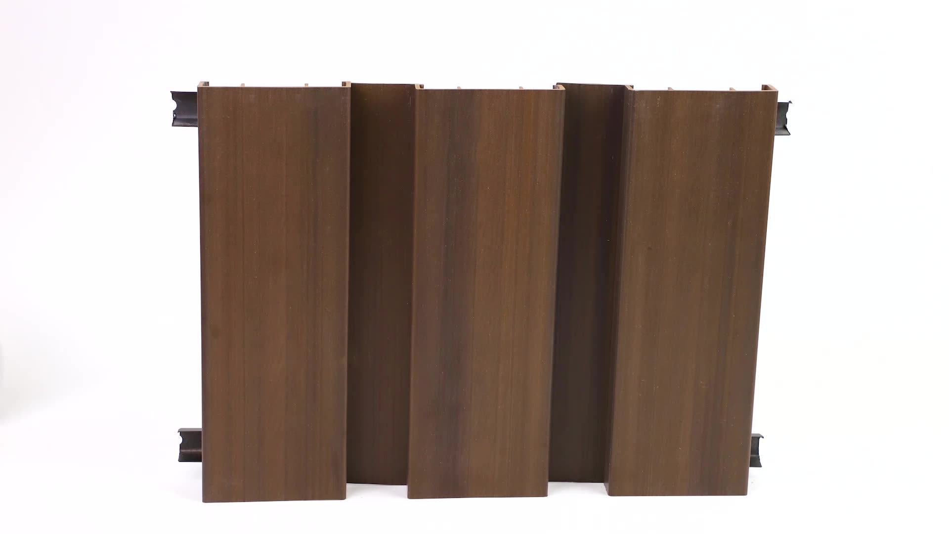 Luxury Lifestyle Wpc Garage Wall Panel 3d Leather Wall Covering For