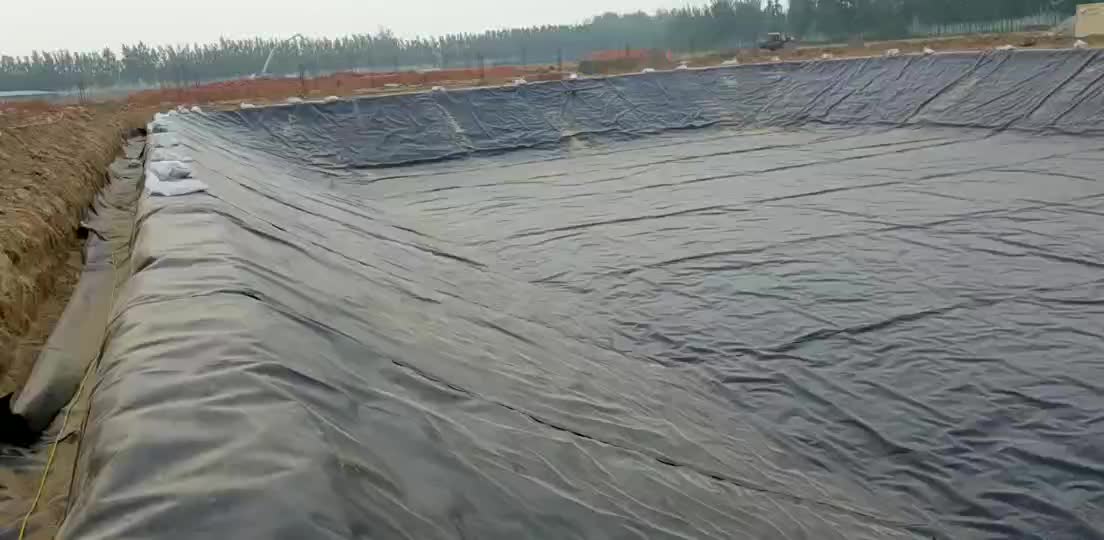 Hdpe Geomembrane Pond Liner With Thickness 0.5mm 1mm 1.5mm 2mm Buy Hdpe Pond Liner 0.5 Mm,Hdpe