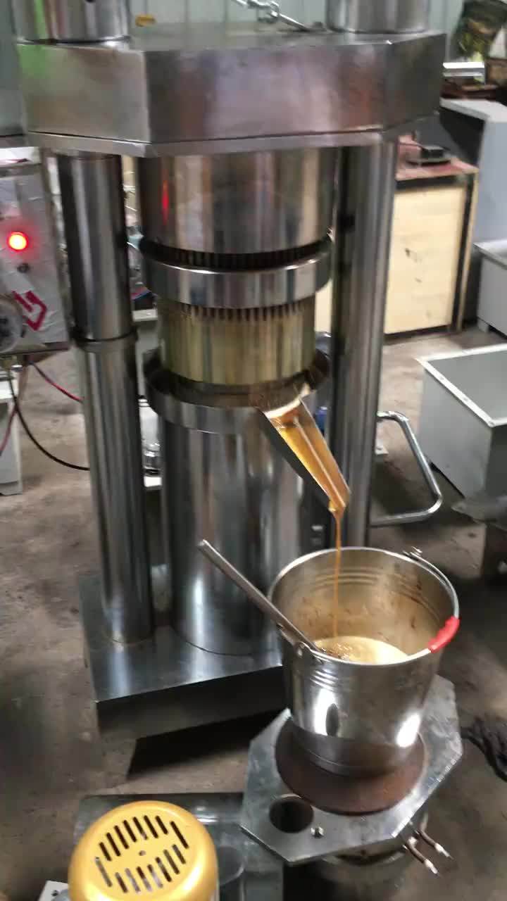 Automatic Hydraulic Oil Extracting Machine/oil Press Machine For Olive