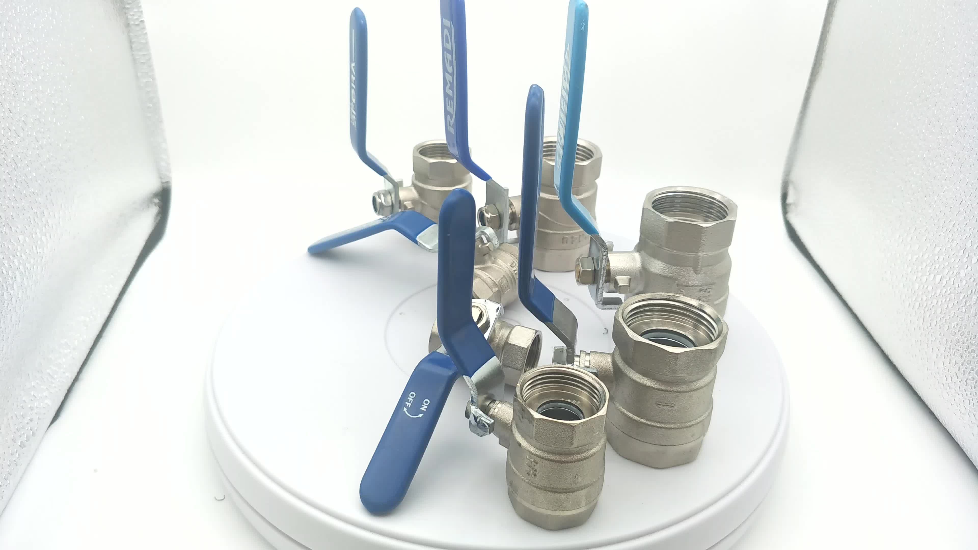 6 Inch Lead Free Brass Industrial Threaded Fpt X Fpt Ball Valve - Buy