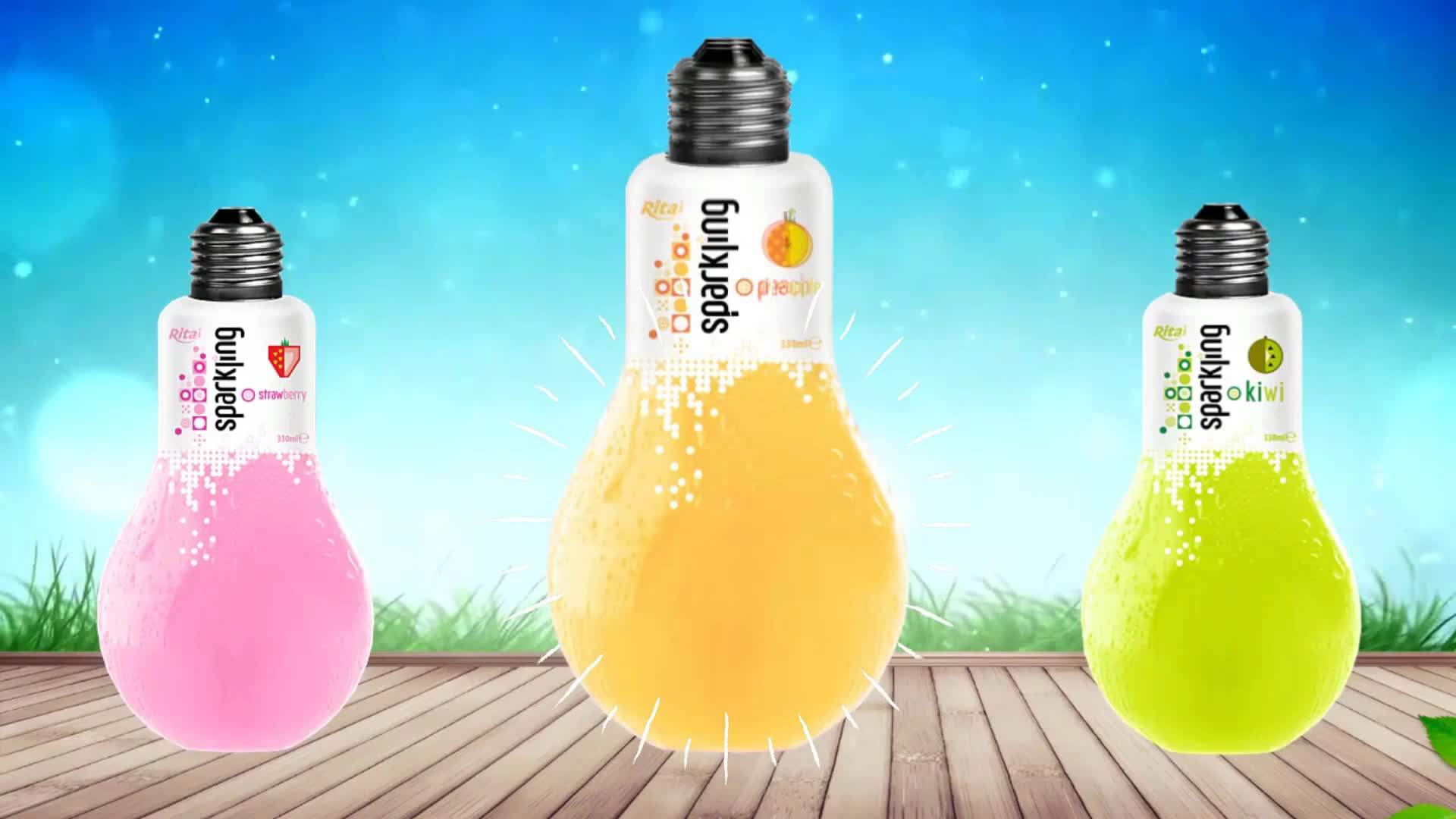 Vietnam Soft Drink Beverage 350ml Pet Bottle Strawberry Flavor