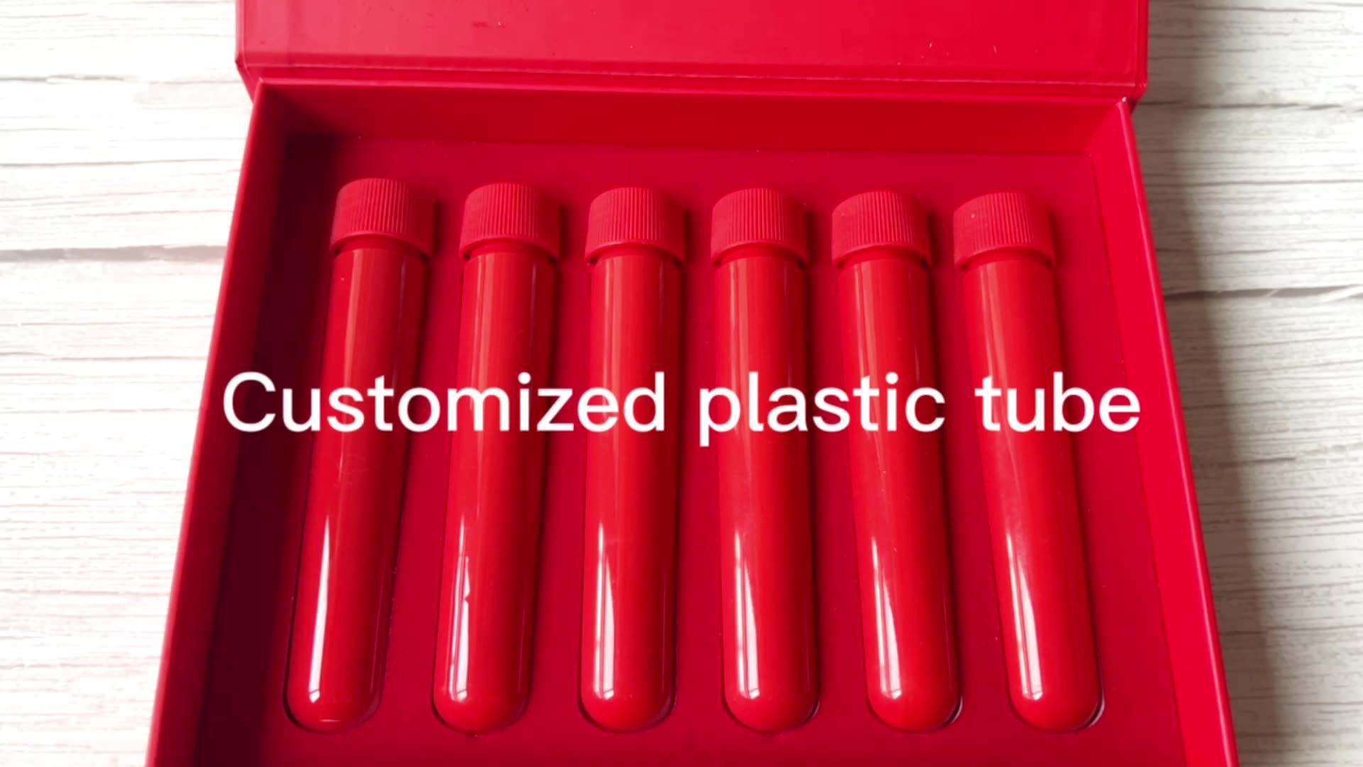 40ml Candy Capsule Bath Salt Pet Plastic Test Tube For Shoelace