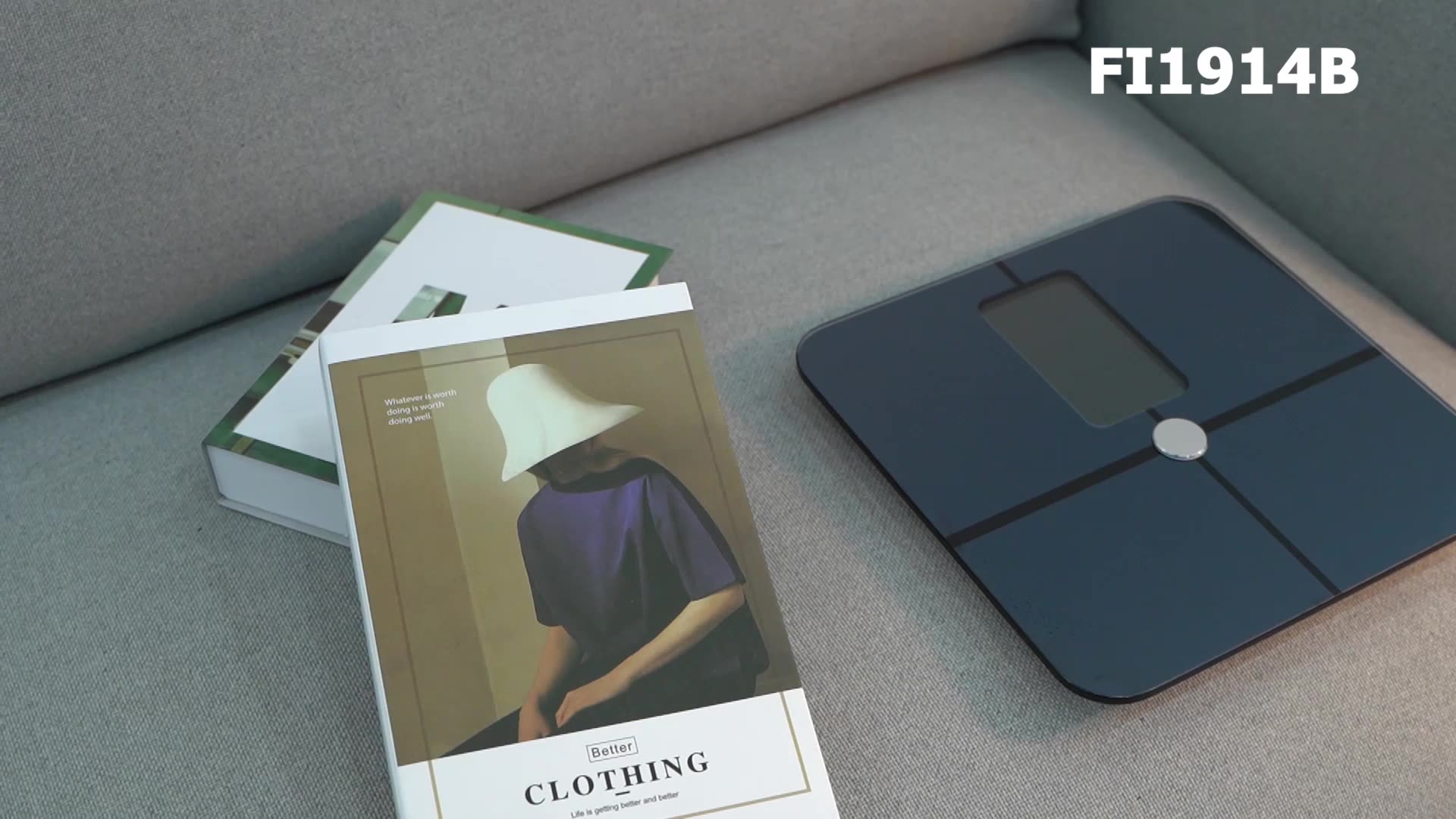 Welland Usb/battery Big Screen Bmi Analyzer 15 Body Index Weighing