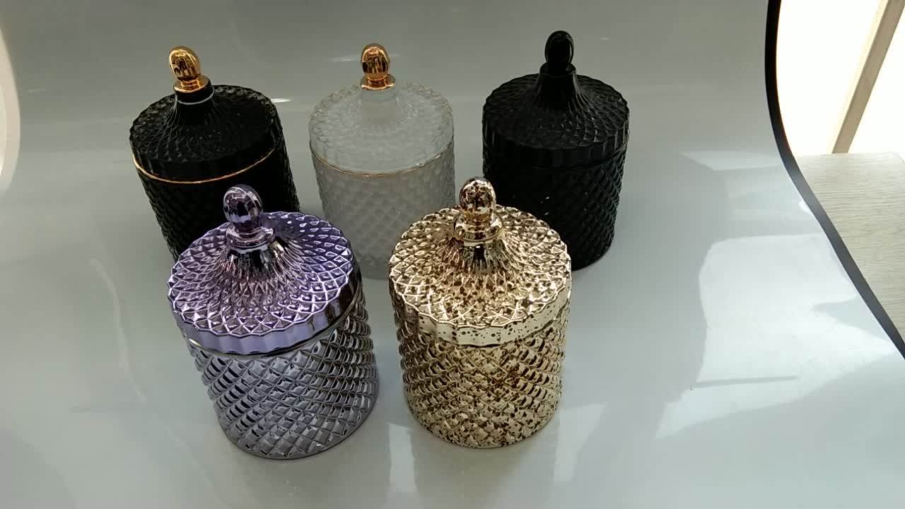 Elegant Rose Gold Candle Glass Jars Buy Elegant Candle Jar,Rose Gold