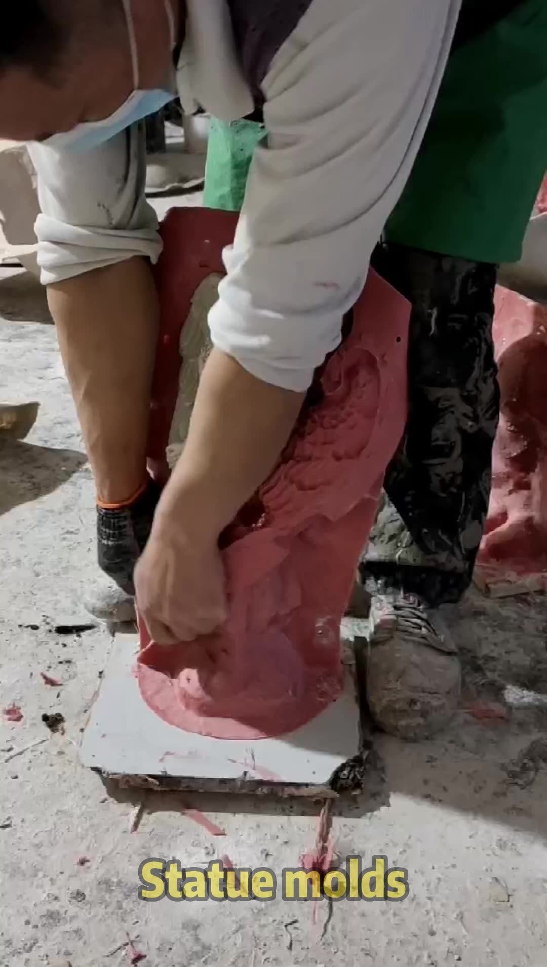 Garden Decorative Ornaments Molds Statue Concrete Rubber Fiberglass