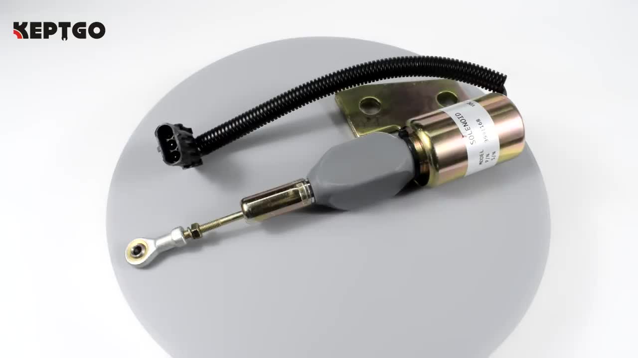 Fuel Shutoff Solenoid For Komatsu PC150LC-6 PC150-6 Excavator 6732-82-9110