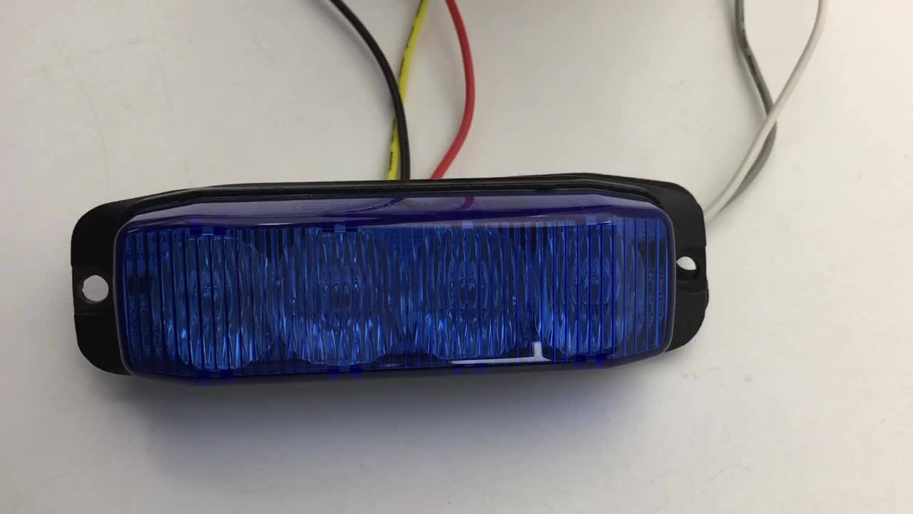 R65 Car Strobe Grille Light Led Strobe Lights Emergency Light Sm3016b
