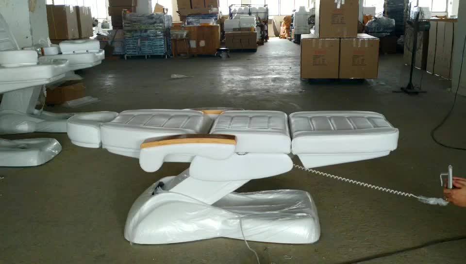 Electric Massage Facial Bed With Height,Backrest,Footrest And