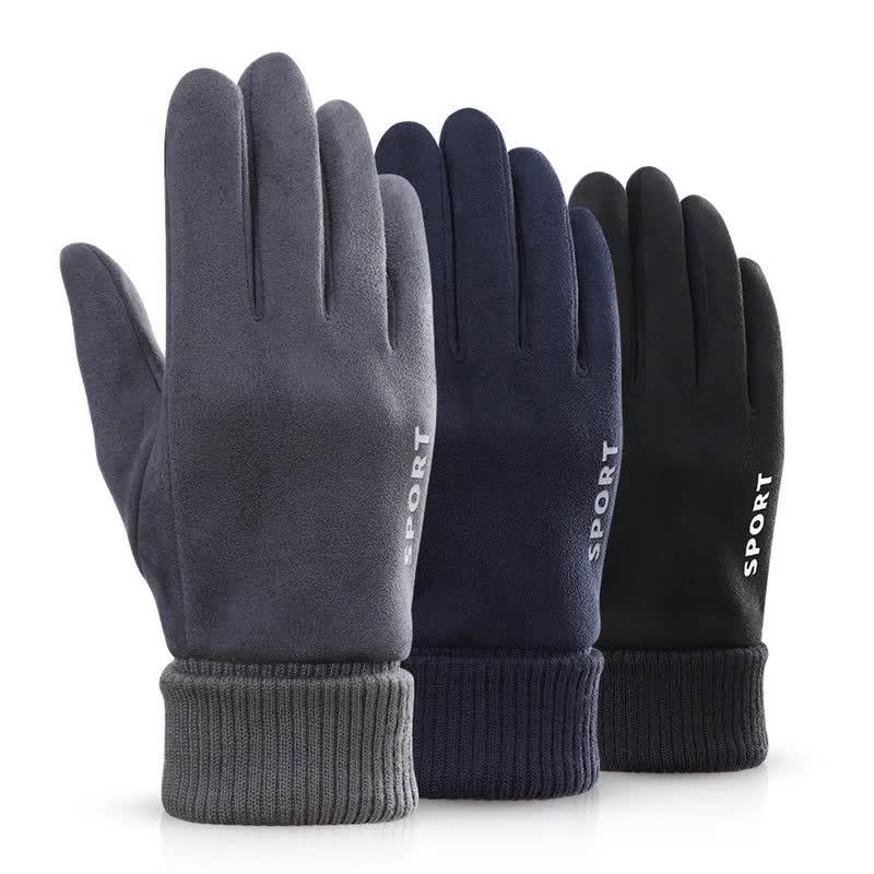 Wholesale Unisex Fleece Sport Men Warm Touch Screen Gloves Winter Buy Fashion Thermal Riding