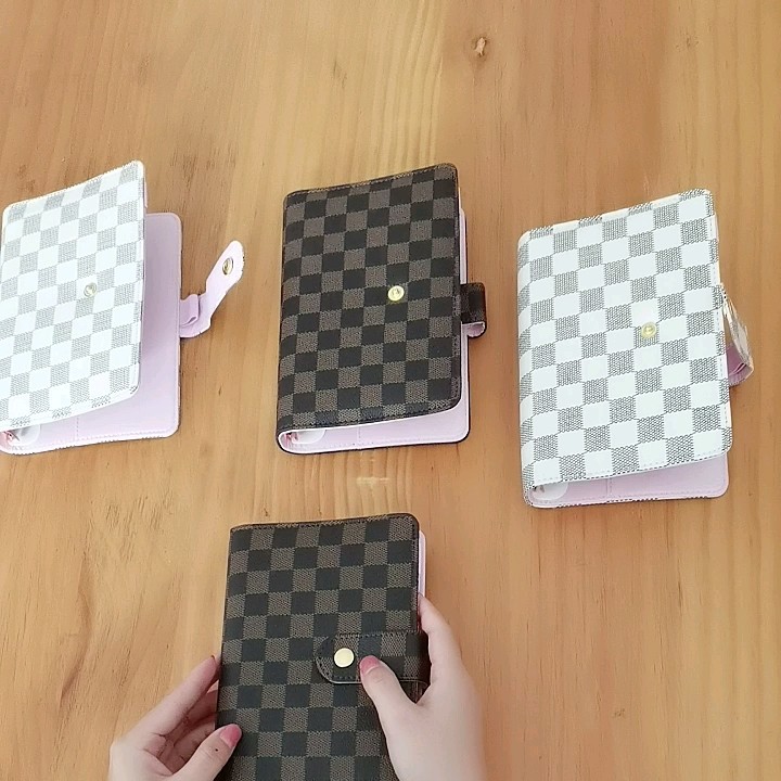 A6 Designed Customized Ring Binder Pocket Refillable Agenda Journal