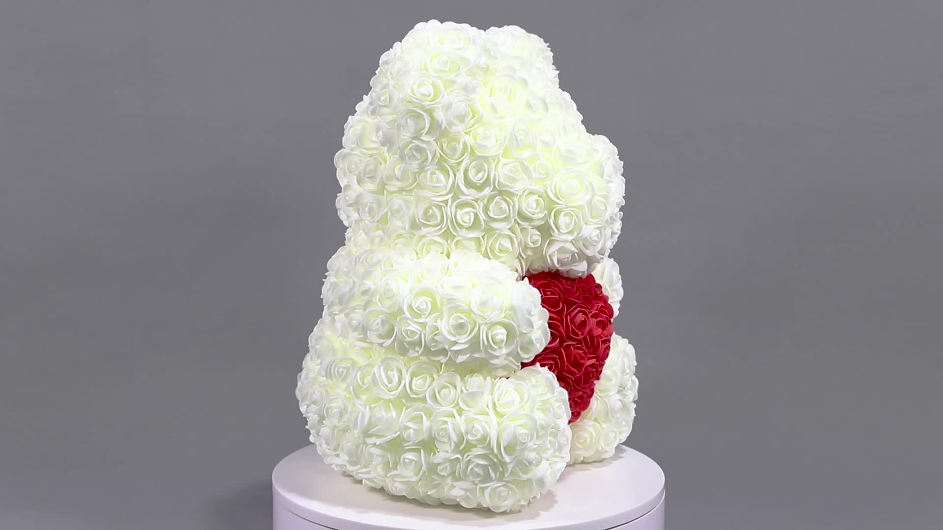 Red rose bear for her 2019 Valentine's Day Gift Hot Selling Factory Direct Price Hugging