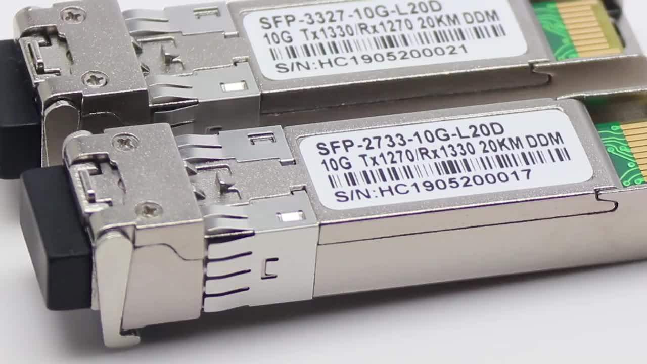10g Wdm 20km Sfp Fiber Transceiver Module Huawei Compatible Sfp Module