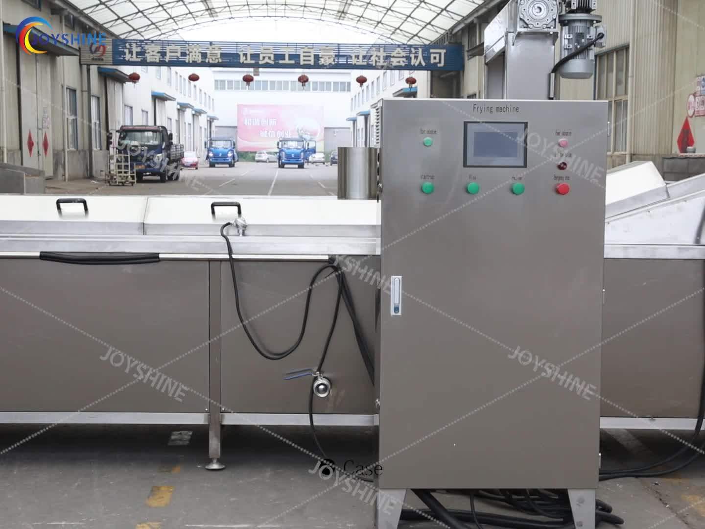 Large Continuous Frying Machine Industrial Air Fryer Without Oil French