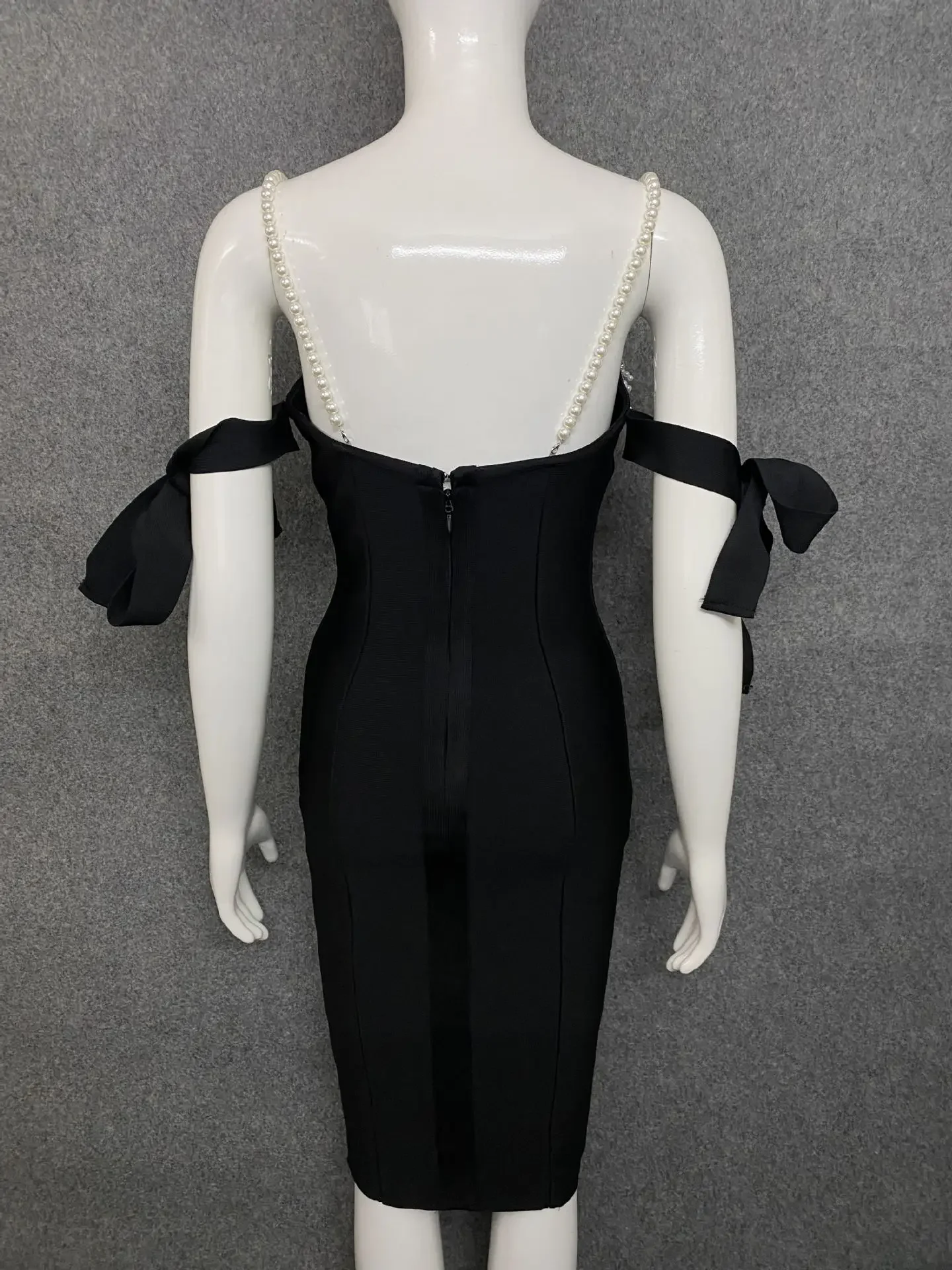 Summer design elastic bandage sleevless with zipper