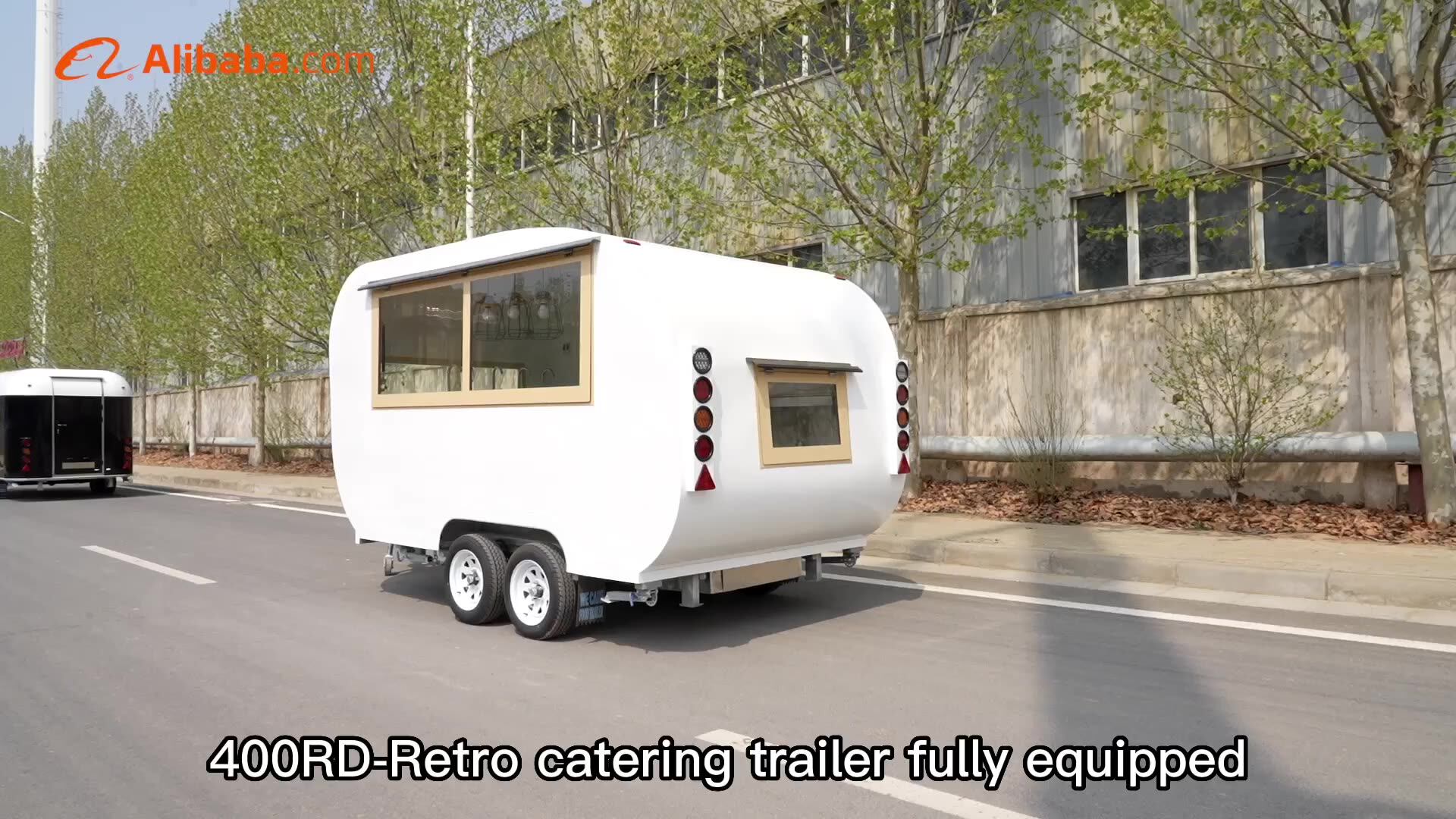 Wecare Small Mobile Kitchen Catering Fast Concession Food Coffee Trailer Fully Equipped Food Car