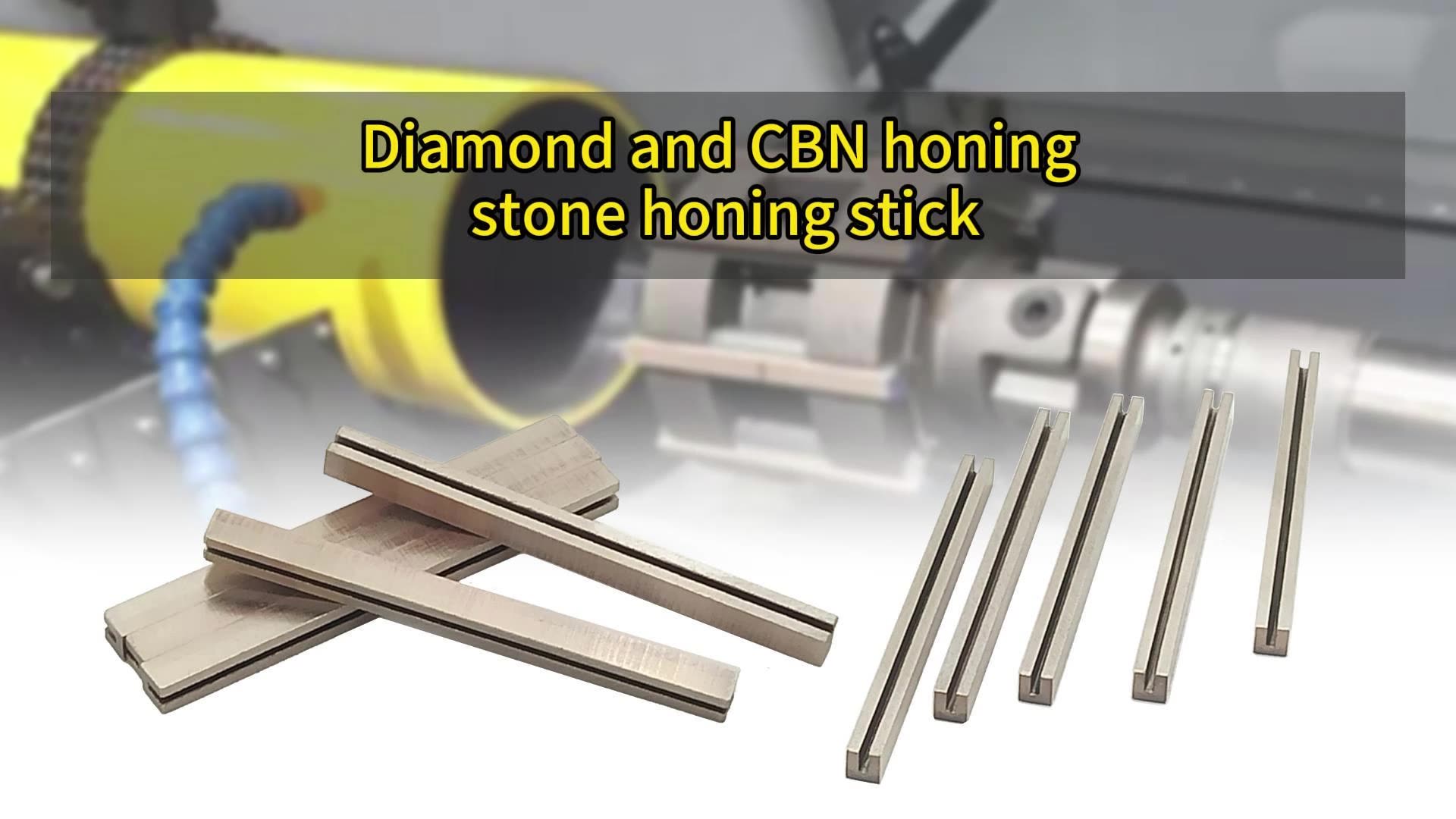 High Quality High Chip Removal Cbn Honing Stone 100*6*6 With Slot Using