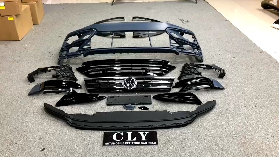 For Volkswagen Tiguan Change To Rline Style High Guality Pp Body Kit