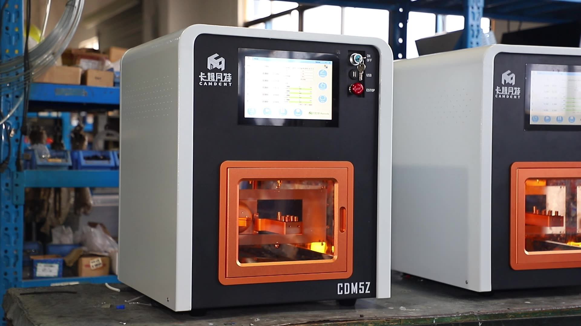 Camdent 5 Axies Dentaire Cad Cam Dental Milling Machine Fresadora Lab ...