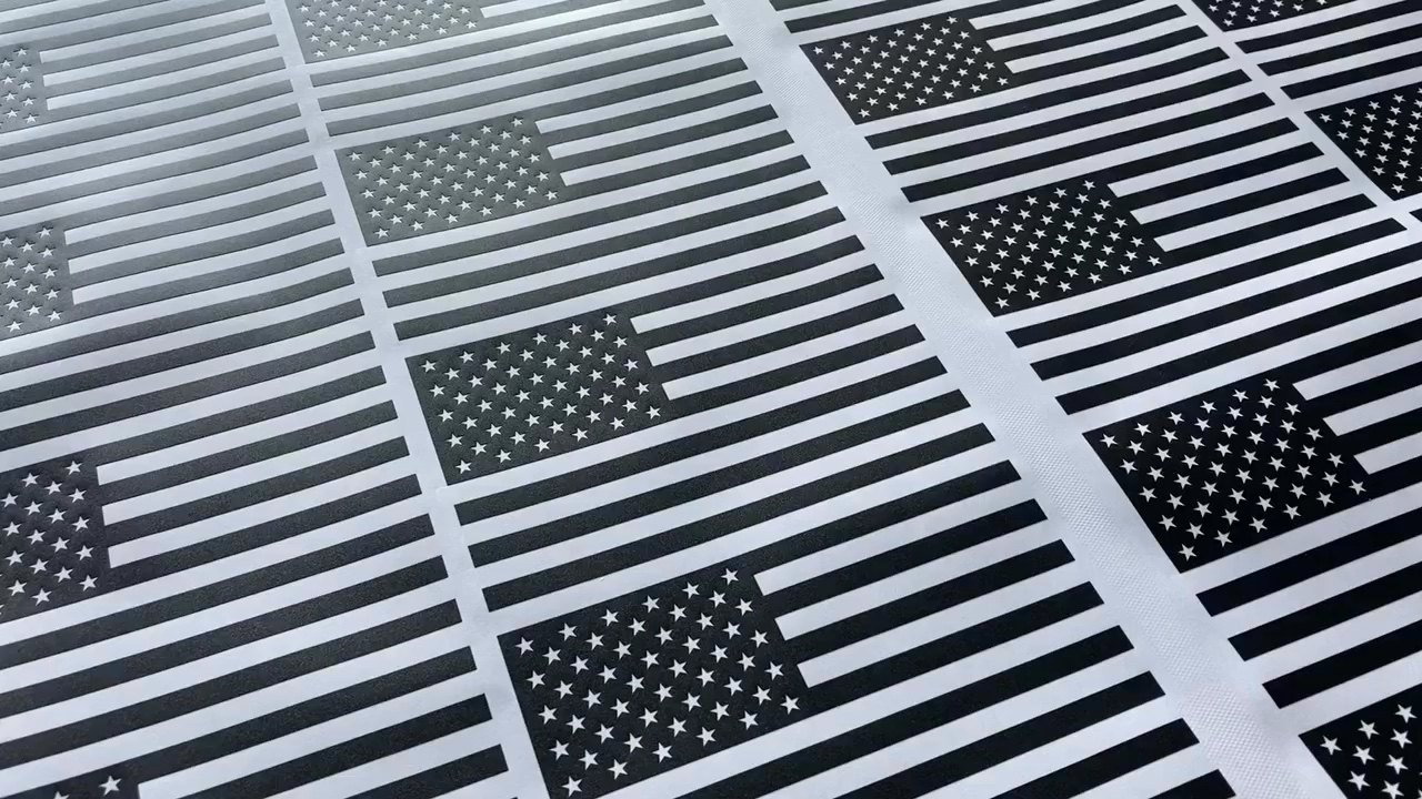 Wholesale 2 Packs Die Cut Usa Flag Vinyl Window Decal For Vehicle Buy