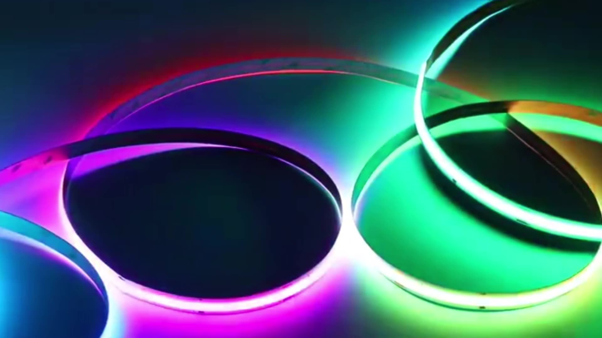 Flexible Dream Color Led Light Strip Full Color Ws2811ic Rgb Cob Strip