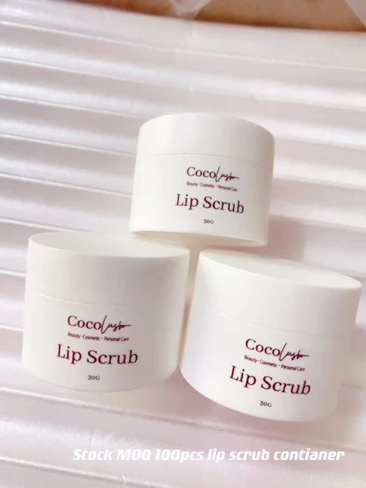 Lz Pack Stock 100pcs Custom Private Label 5g 15g 20g 30g 50g Frosted Mini Cute Face Cream Jar