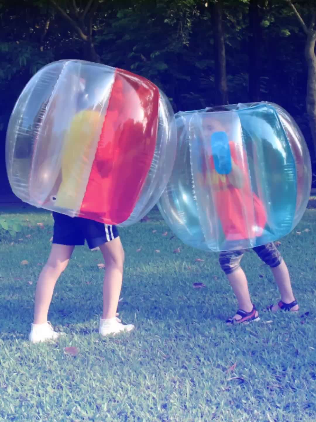 inflatable wearable ball