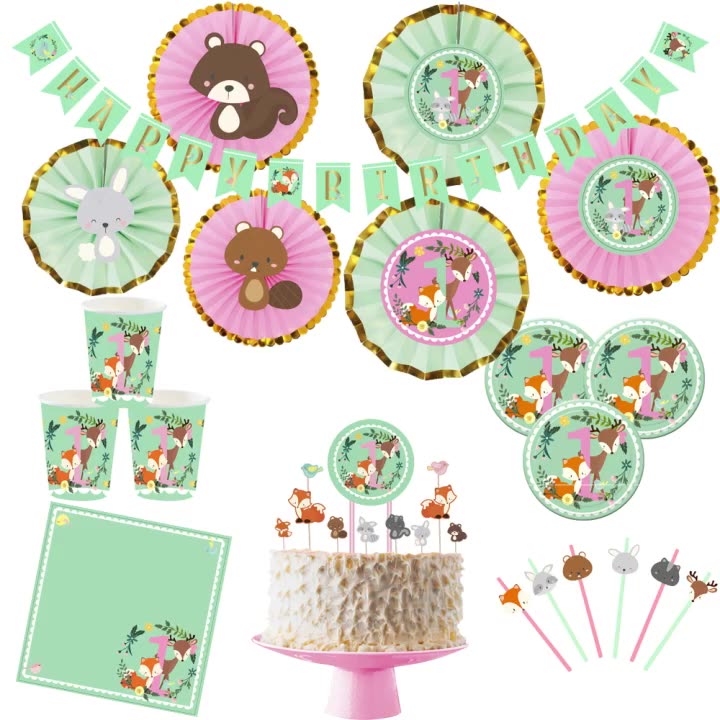 Foret D Animaux De La Foret Renard Ensemble De Fete D Anniversaire Bebe Douche Papier Tasse Plaque Serviettes Partyware Decoration Pinata 06 Buy Woodland Theme Bebe Douche De Fete D Anniversaire Fournitures Gateau Toppers