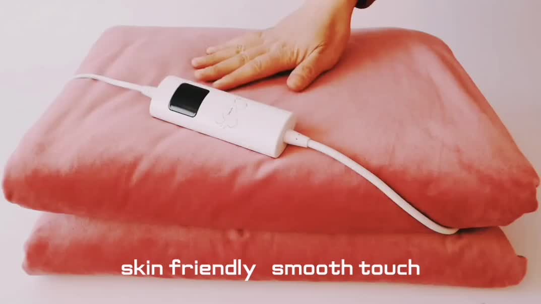 Heated Throw Electric Blanket Bed Warmer Electric Heating Blankets