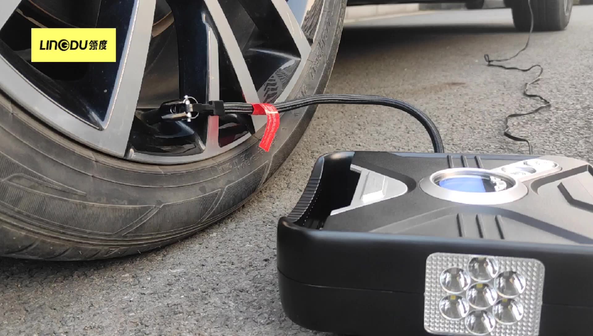 Car Pump Hand Portable Charger Pressure Car Tyre Pump Balloon Toy Bike