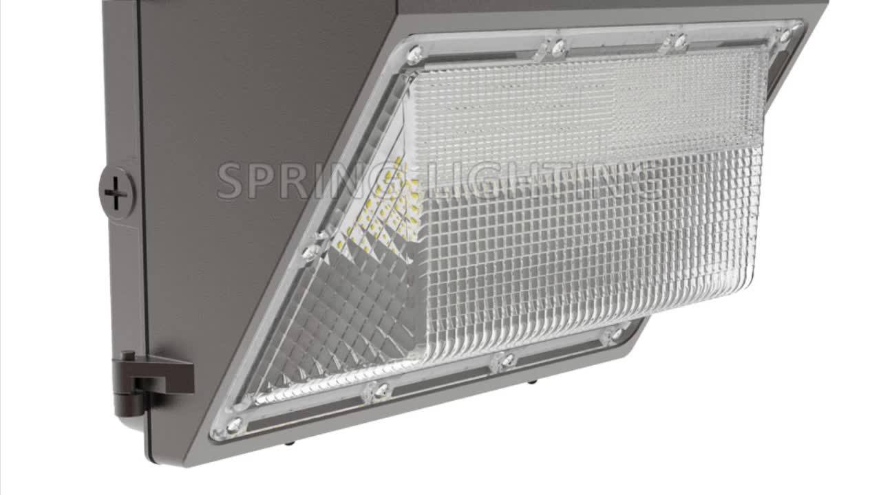 100w Led Wall Pack Light Fixture Emergency Battery Backup Outdoor Wall Lights 50w 60w 80w Buy