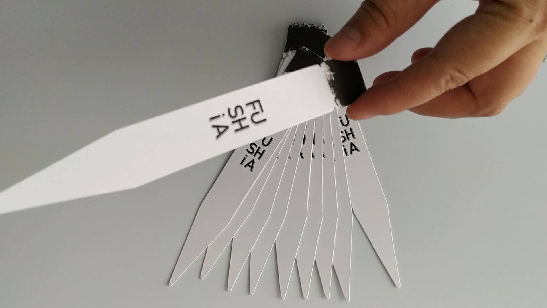 High End Perfume Sample Paper Test Card Strips For Perfume Shop With