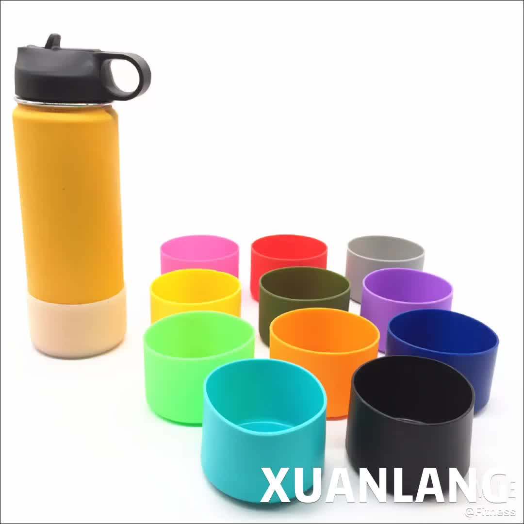 Promotion Silicone Cup Sleeve Water Bottle Silicone Bottom Sleeve