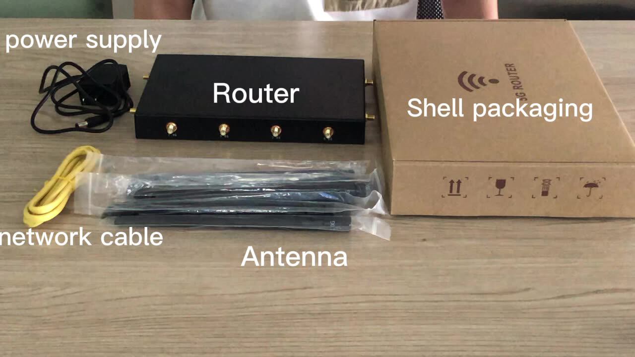 Ws1208 Openwrt Router 5g Sim Gigabit Dual Band 4g Lte Car Wifi Router