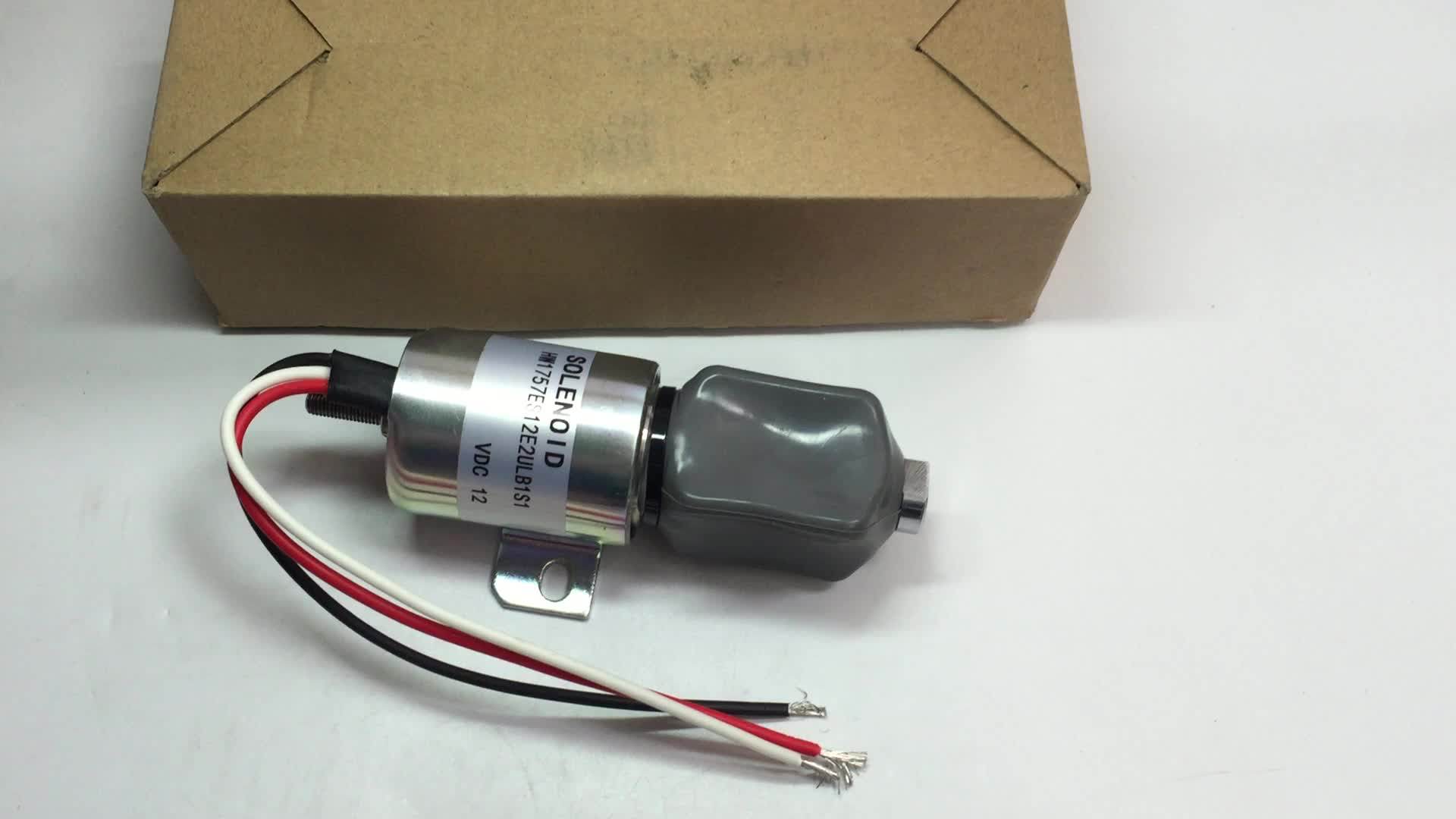 Heavy Duty 12v Solenoid Actuator 17003513 1757es12e2ulb1s1 For Engine Parts Buy 12v Solenoid