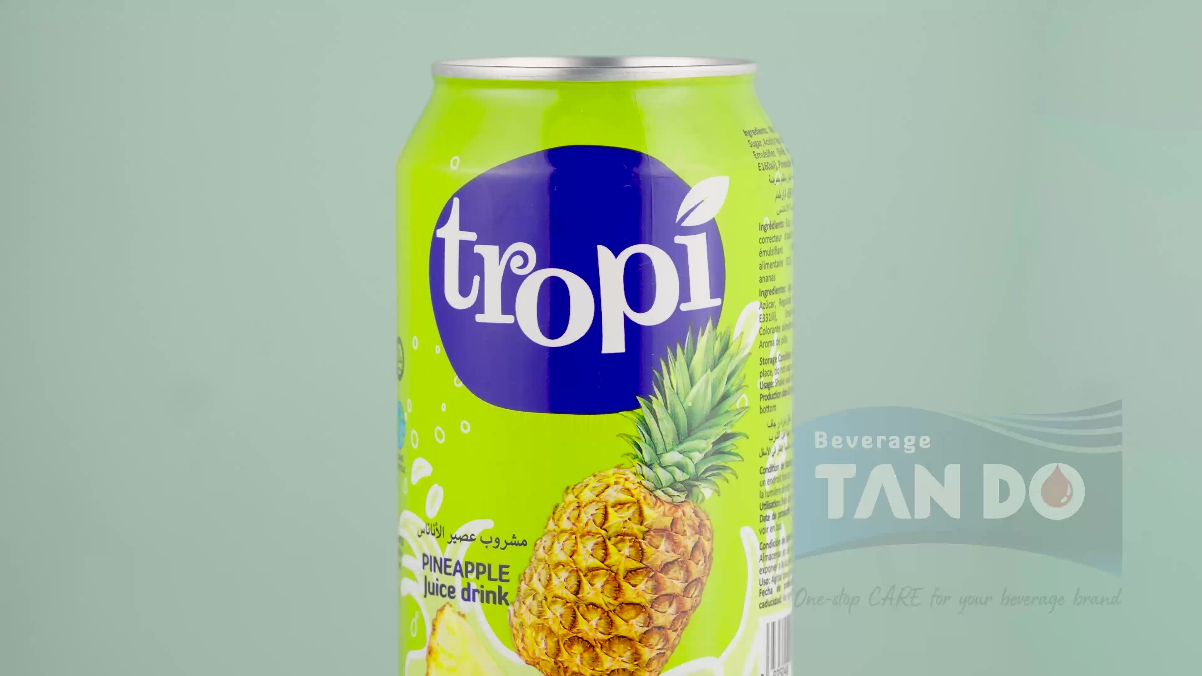 Tropical Vietnam Fruit Juice Drink 330ml Canned Best Price Oem