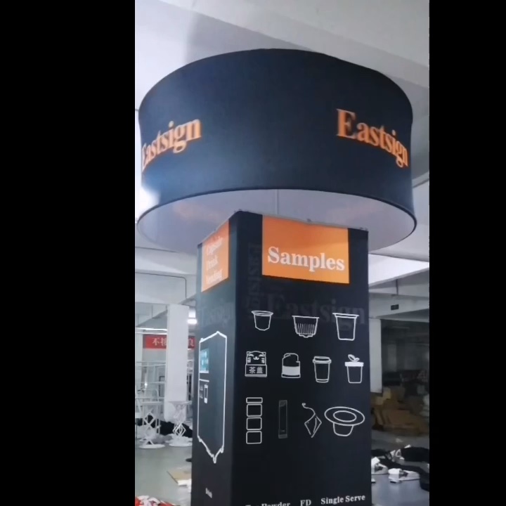 Custom Pop Up Foldable Trade Show Brand Tension Fabric