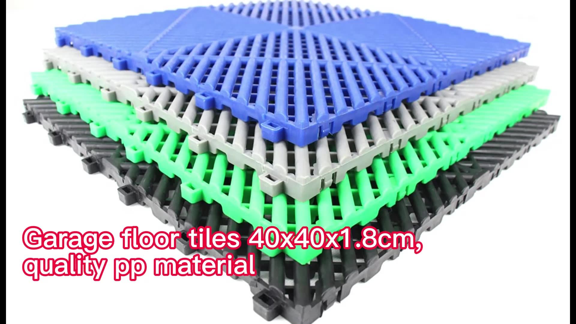 Plastic Interlocking Tiles Deck Tiles Outdoor Floor Tiles For Carwash