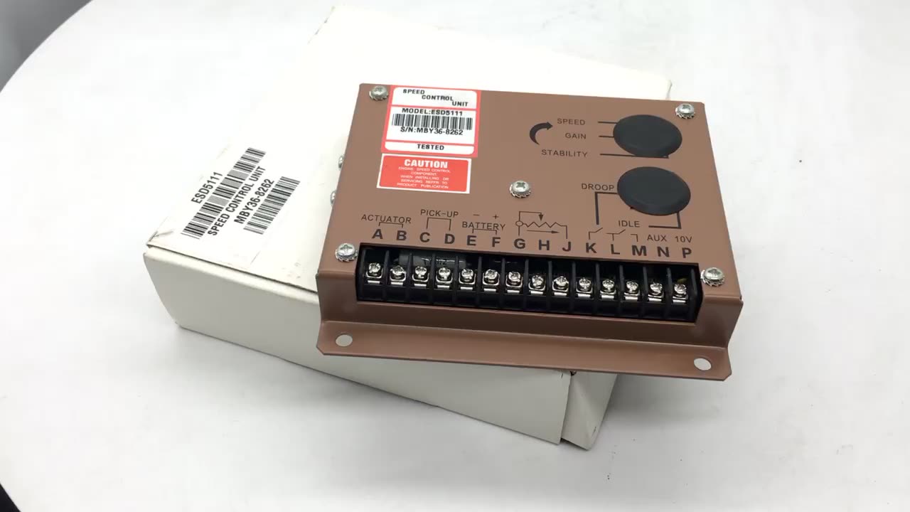 ESD5111 Контроллер скорости двигателя для дизельной генераторной установки блок