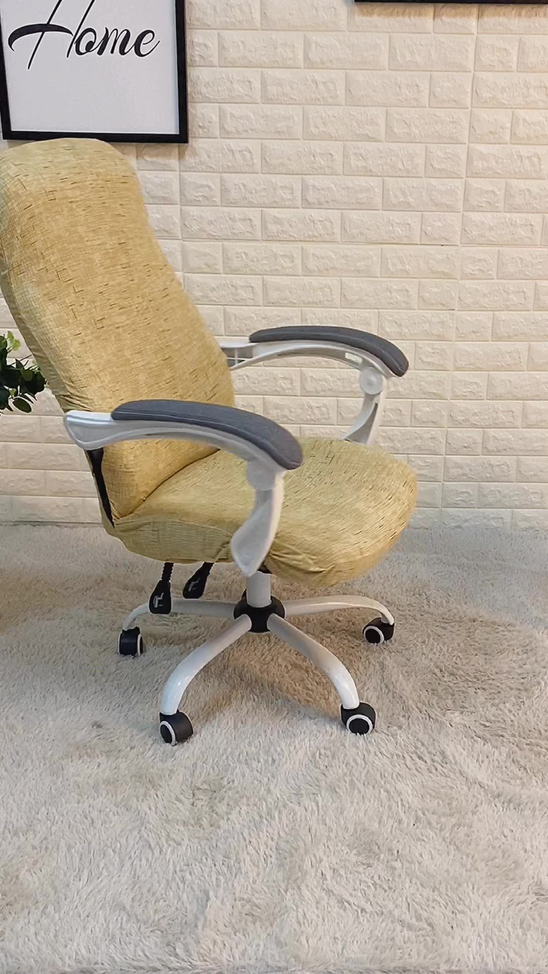 Forcheer Typist Office Chair Covers Stretchable Comfortable