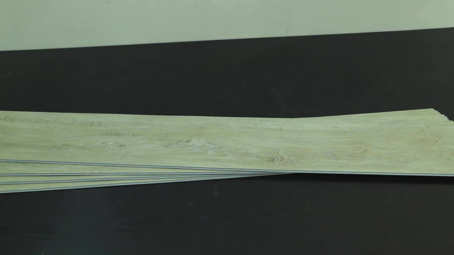 Herringbone Spc Flooring Waterproof Rigid Core Pvc Vinyl Plank Spc