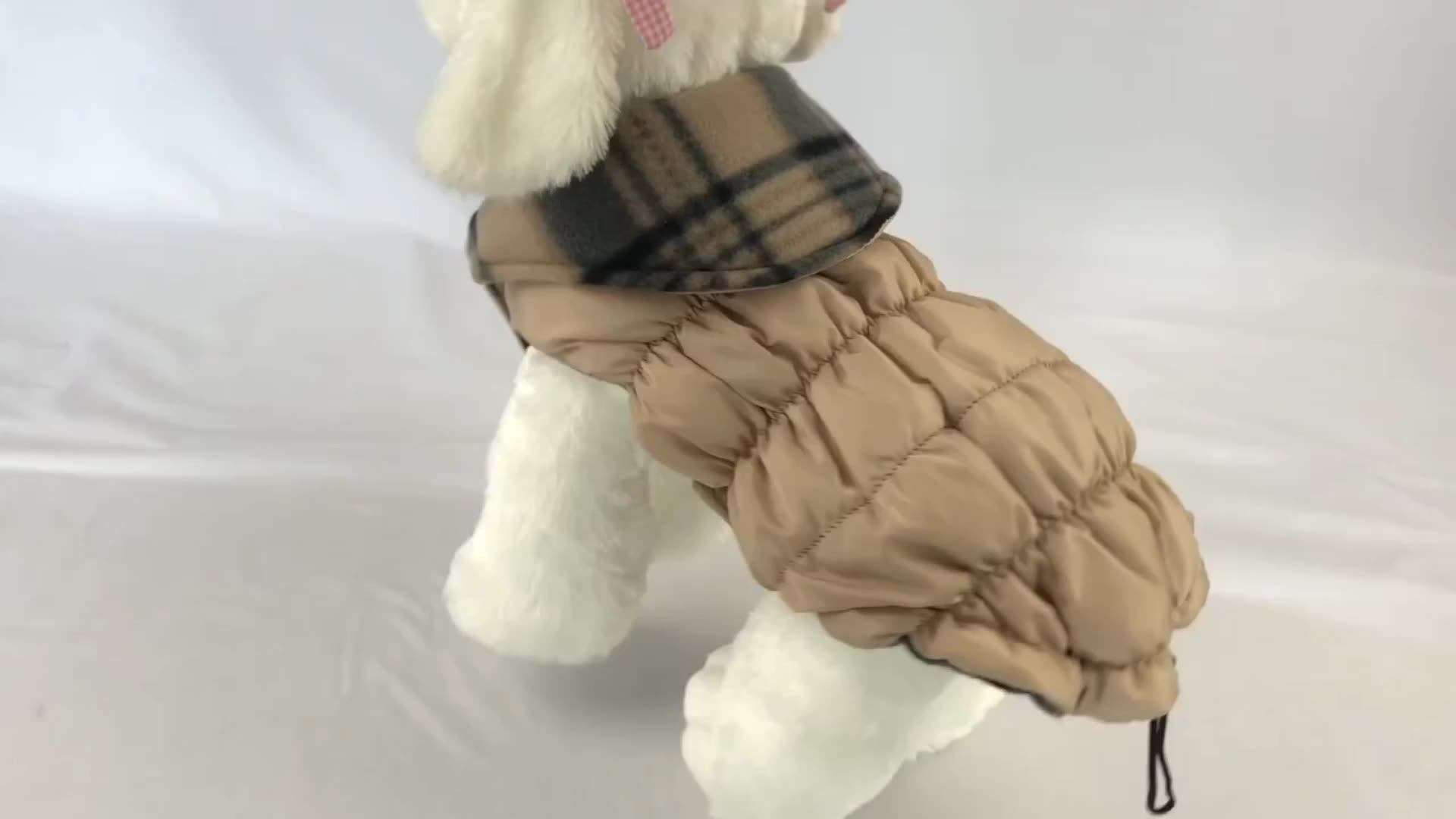 Wholesale Pongee Pet Clothes Heated Dog Jacket Personalized Life Jacket