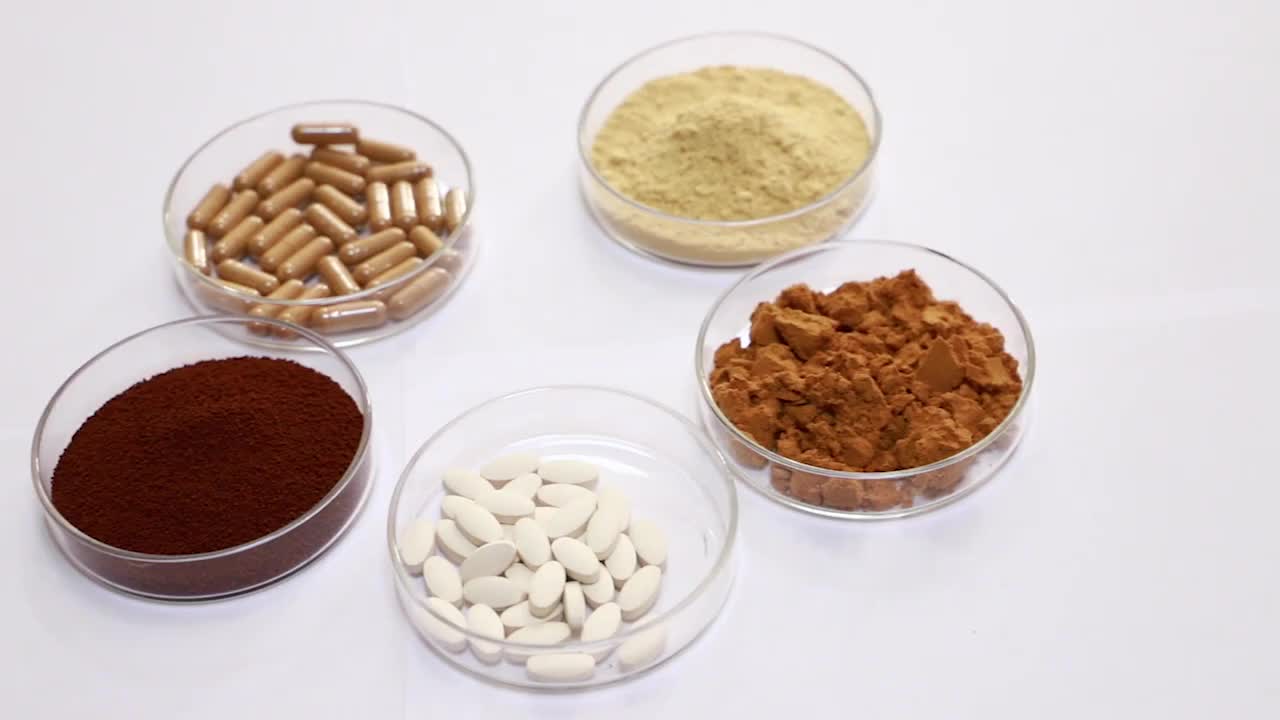 Organic Hericium Erinaceus Mushroom Polysaccharide Extract Powder Lion