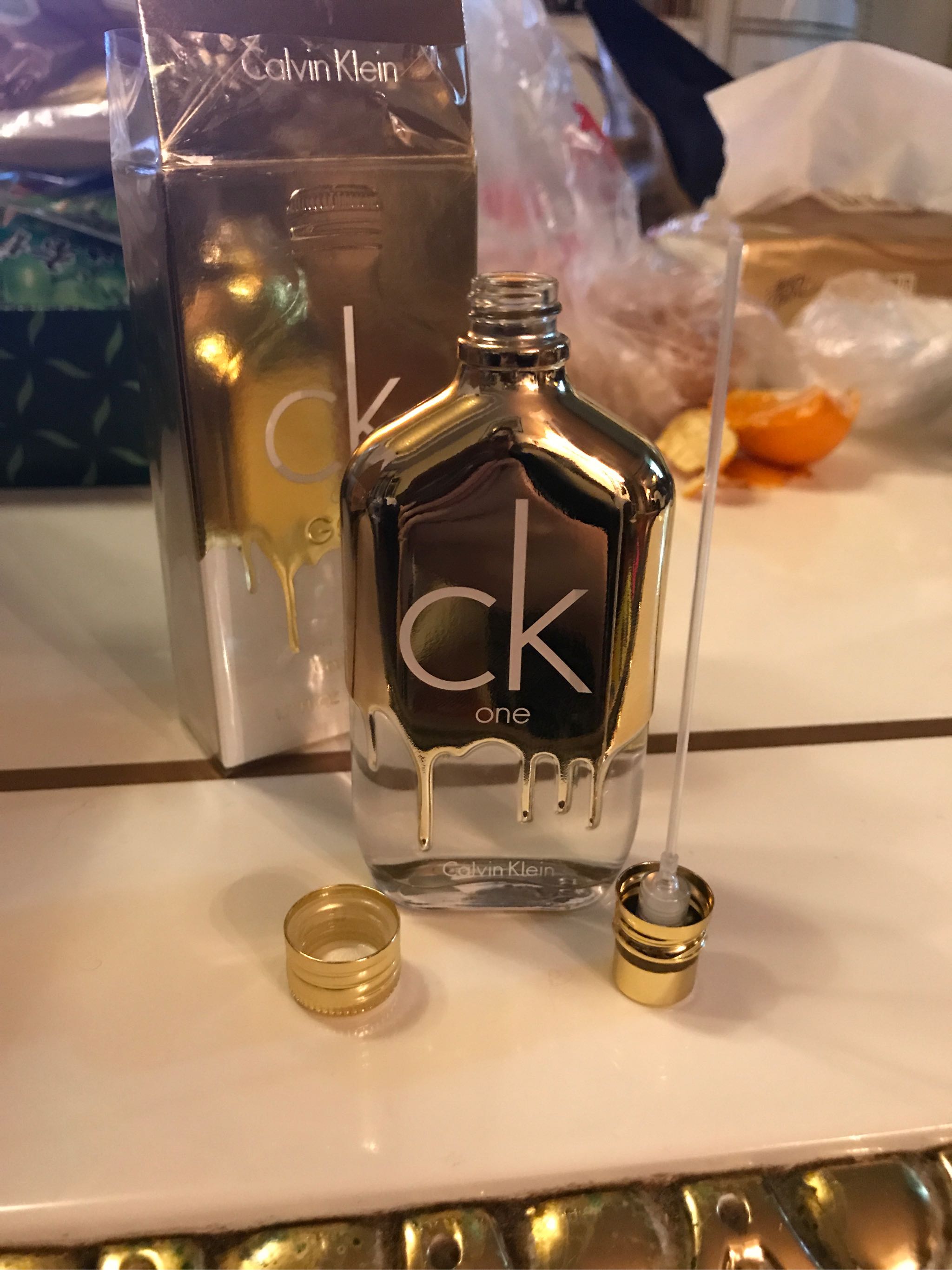 CK炫金限量版淡香水性价比真高，真实上手体验,第4张