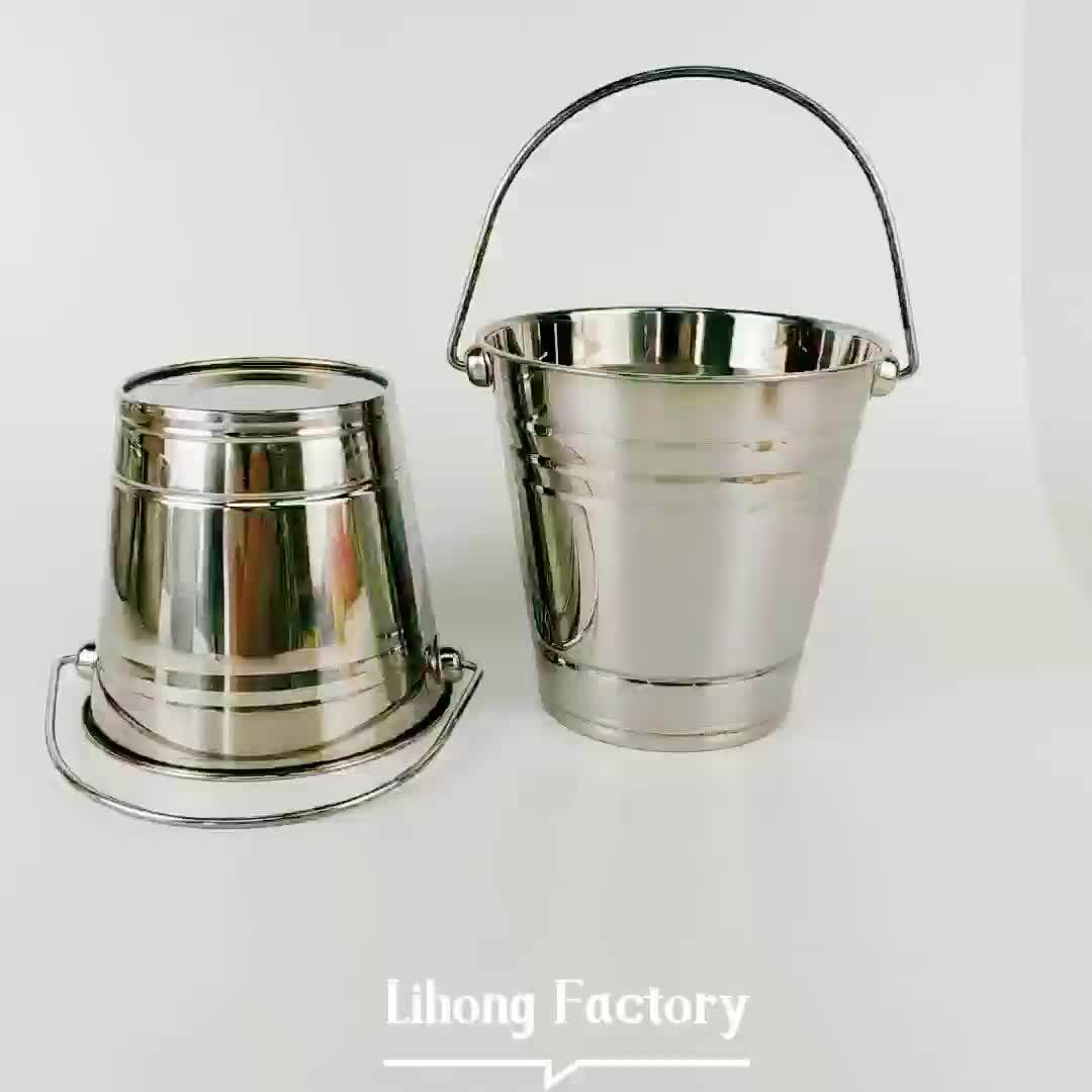 15cm Food Grade 18/8 Stainless Steel Chip Serving Buckets Buy Serving