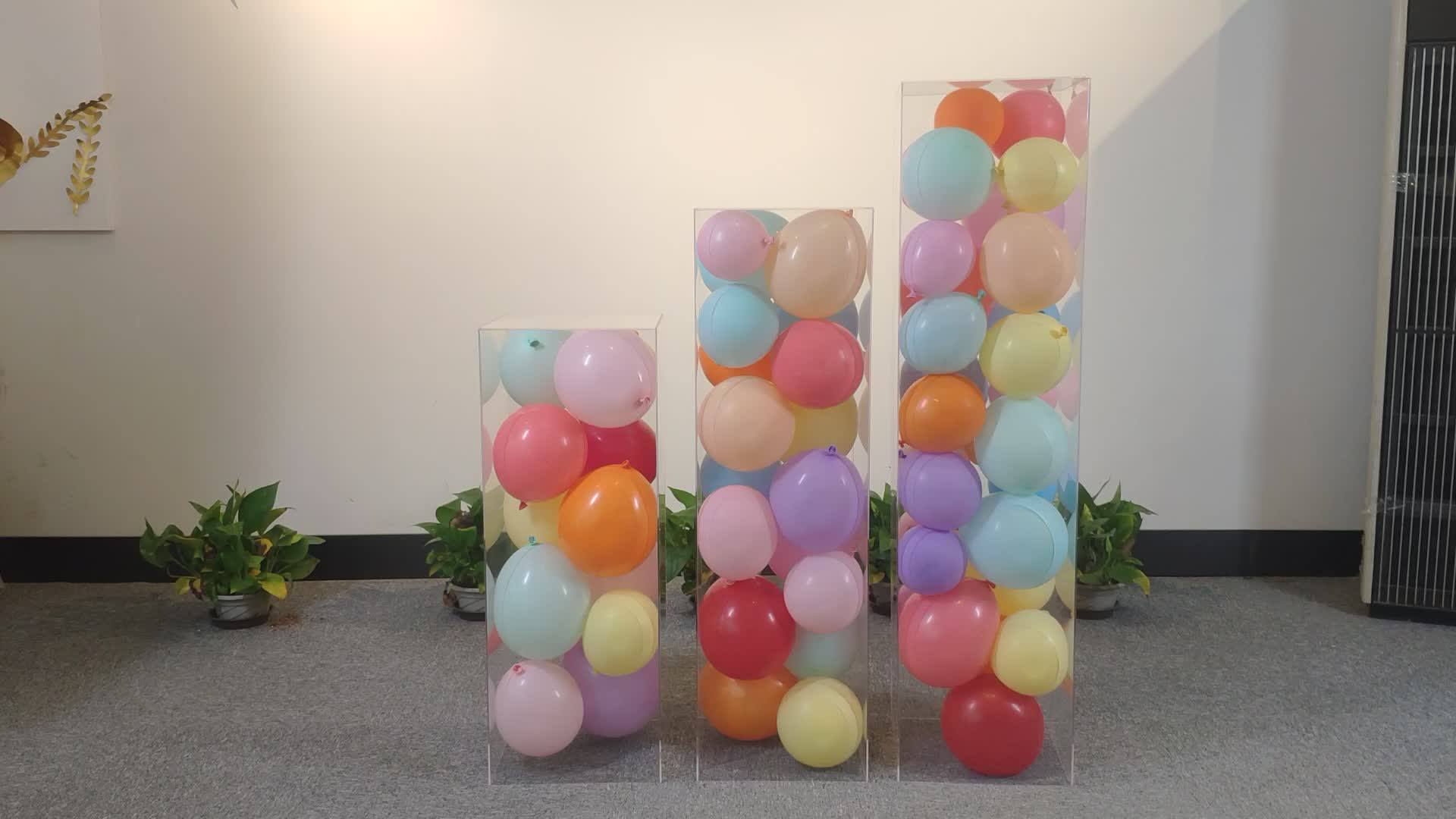 Hot Sell Acrylic Pillar,Clear Acrylic Pillars For Wedding Decoration
