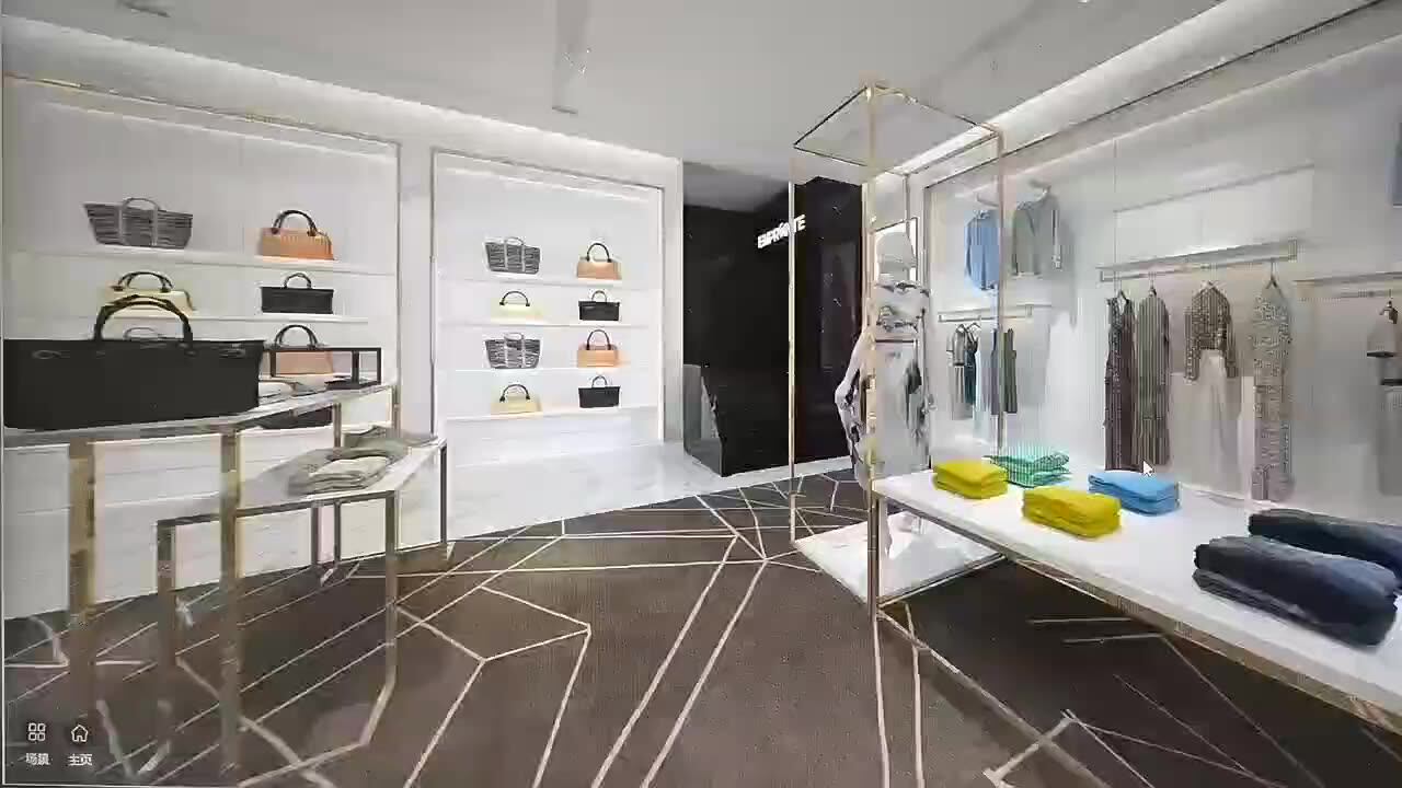 Lishi Clothes Display Rack Shop Clothing Racks Clothing Shops Display