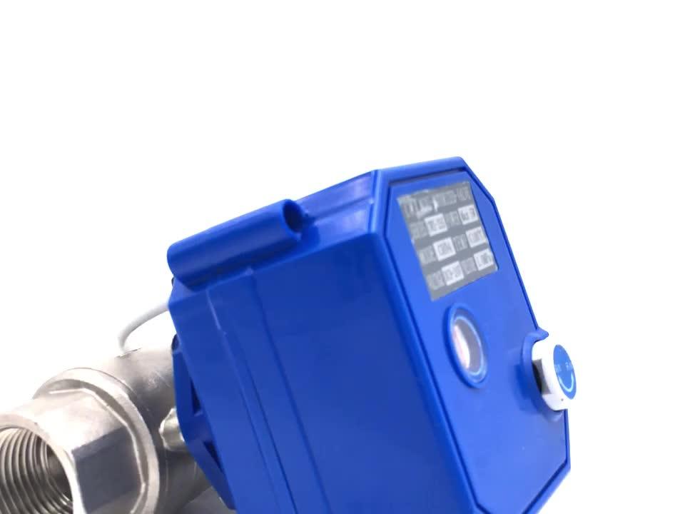 Electric Water Ball Valve With Manual Function 5v 12v 24v 110v 220v Cwx