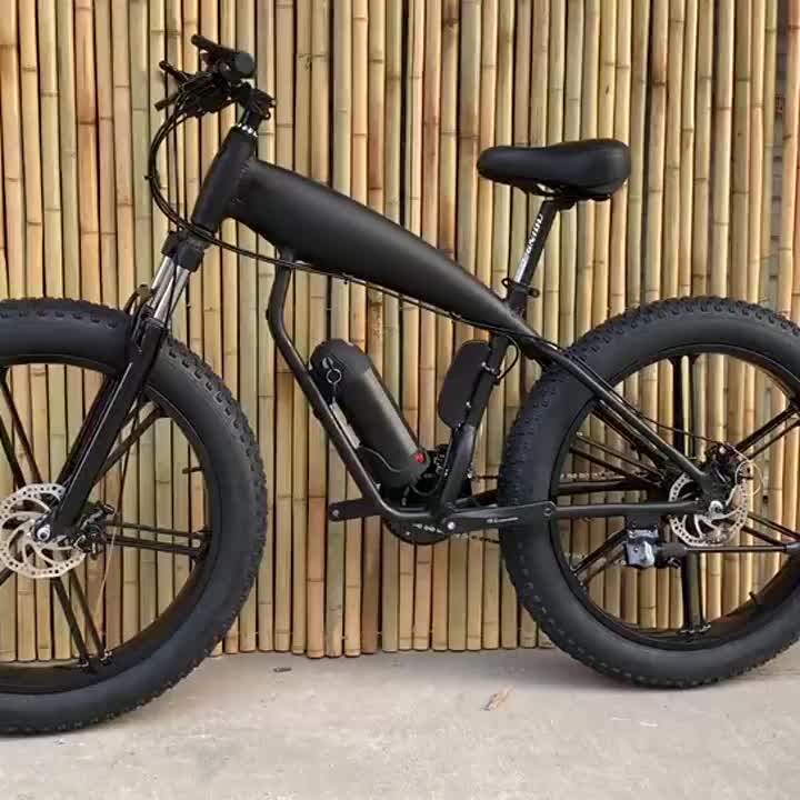 Jack Electric Fat Tire Bike Full Suspension Wheel 250w Electric 750w