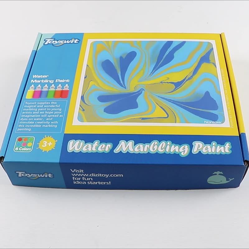 Gift Custom Children Art Toys Water Marbling Paint Set Kit Buy Marbling Paint Set In Water