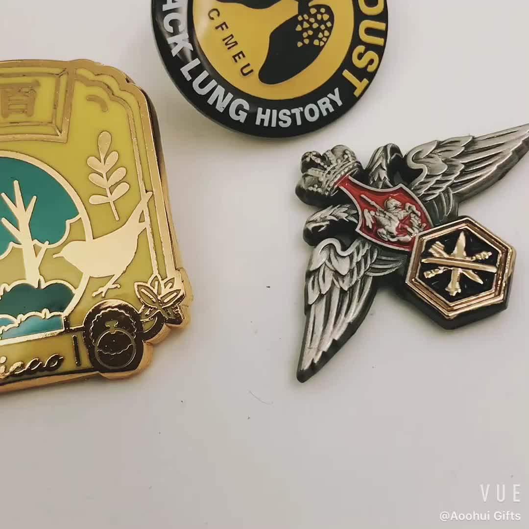 Custom Novelty Enamel Scrolling Led Name Pin Sheriff Badge Buy